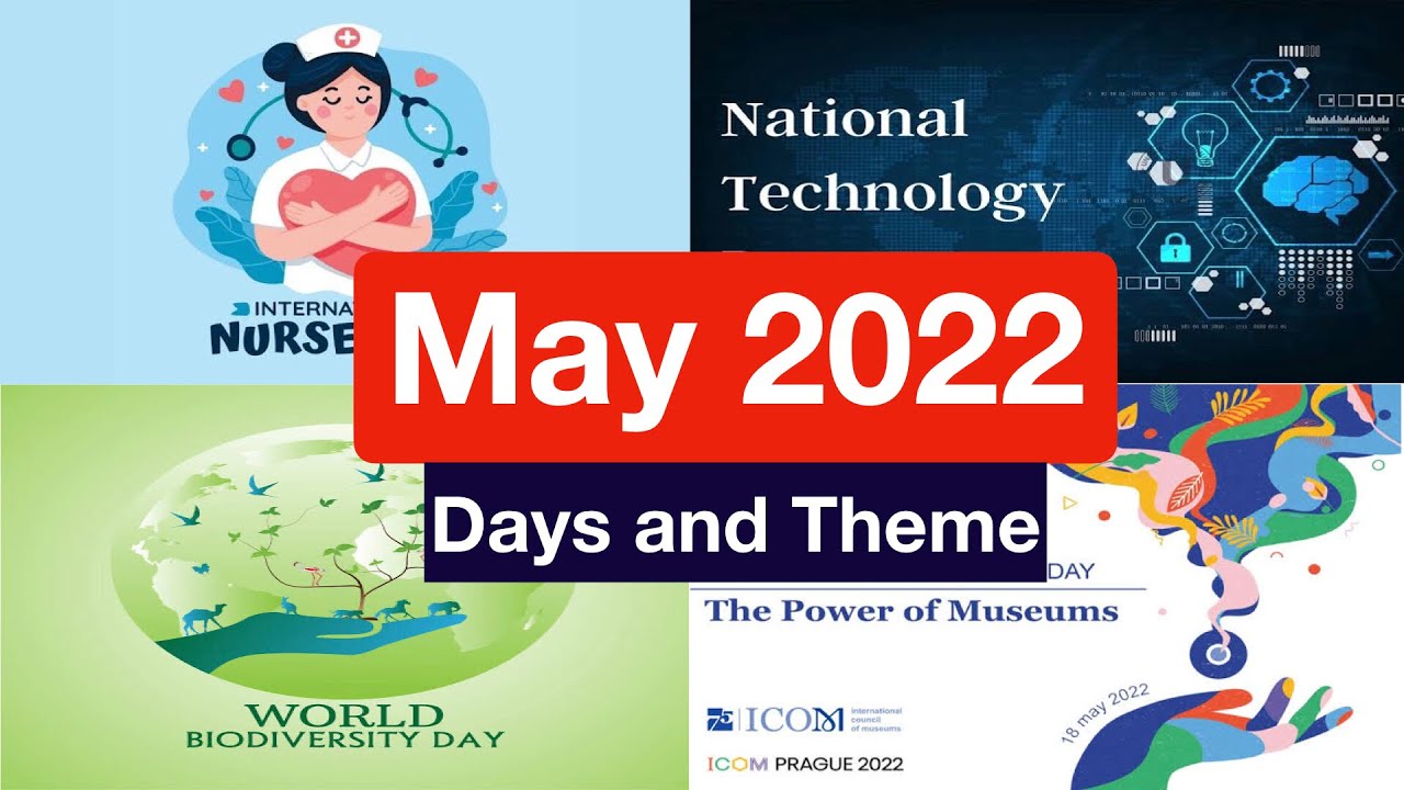 May 2022 Important Days and Theme | Days and Theme May 2022