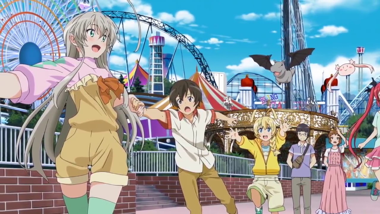 Haiyore Nyaruko san F - Ending - YouTube.