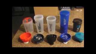 Shaker Supplement Bottle Comparison Blender Bottle Spider Bottle