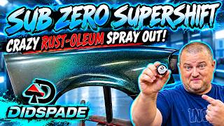 SILVER TO BLUE COLOR SHIFT Rust-Oleum Paint Job USING SUB ZERO PEARL!!