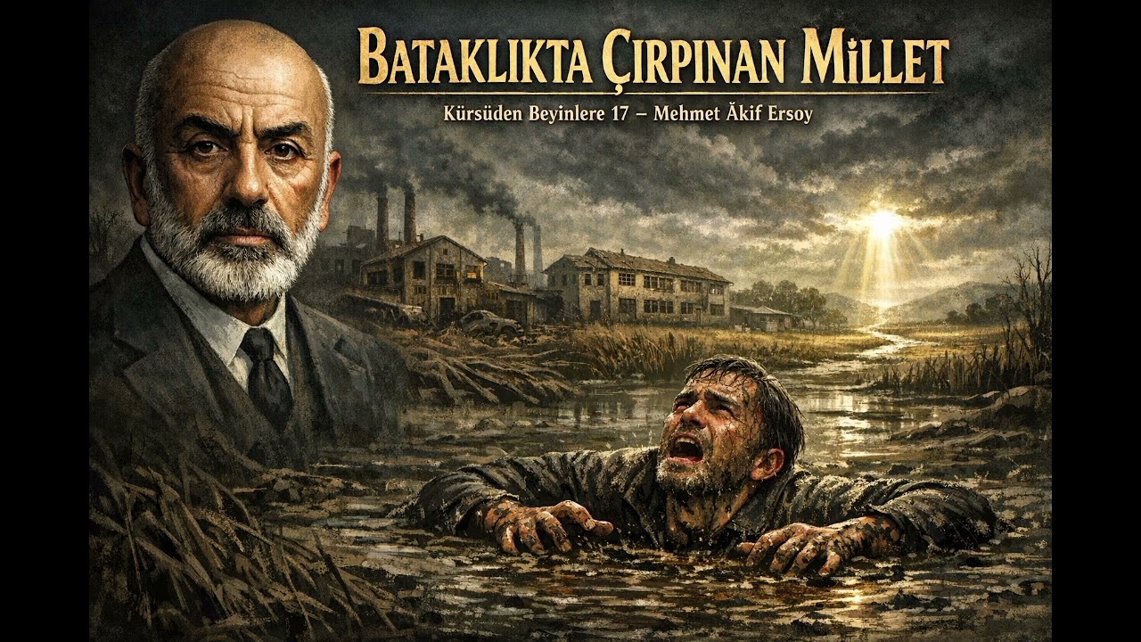 Kürsüden beyinlere 17 -Bataklıkta  çırpınan millet 1 Mehmet Akif Ersoy 