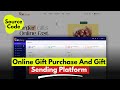 GiftShop - Online Gift Purchase And Gift Sending Platform - php Laravel Source Code