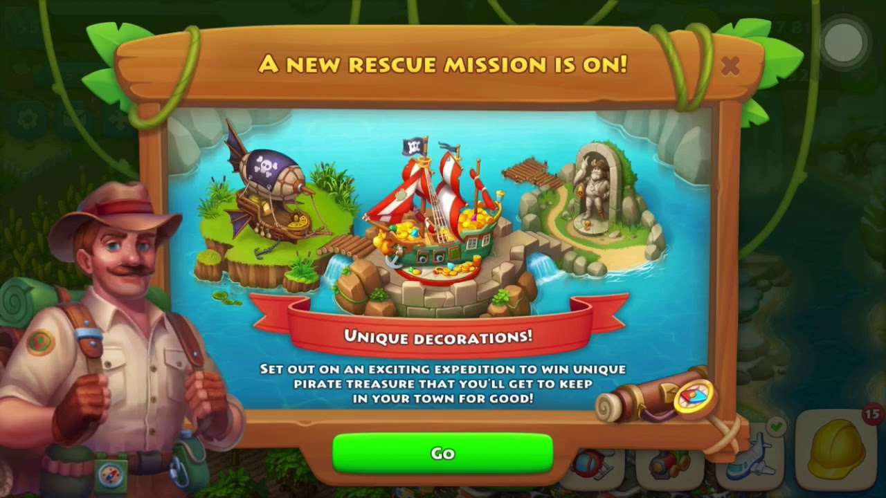 TOWNSHIP NEW EVENT : UNIQUE DECORATION PART 1 - TOWNSHIP MINI GAME