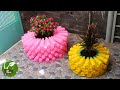 Amazing Flower Pot. Made From plastic bottles for your Garden