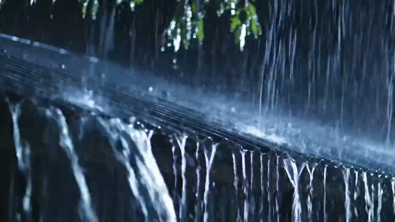 Cozy Tin Roof Rain ASMR at Midnight for Deep Relaxation and Restful Sleep Peaceful Rain at Night 329