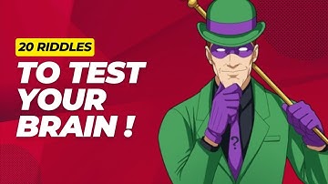 🧠 20 Tricky Riddles to Test Your Brain! Can You Solve Them All Before Time Runs Out? ⏳