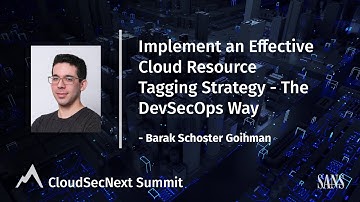 Implementing an Effective Cloud Resource Tagging Strategy - The DevSecOps Way