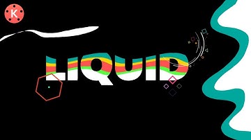 How to make liquid text animation in kinemaster | Kinemaster Tutorial
