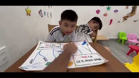 Tiếng Anh Giao Tiếp Phan Thiết: Tony and Tom practice talking about What colour is it?