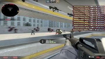 CS:GO Aim botz - My record: 56.75 sec