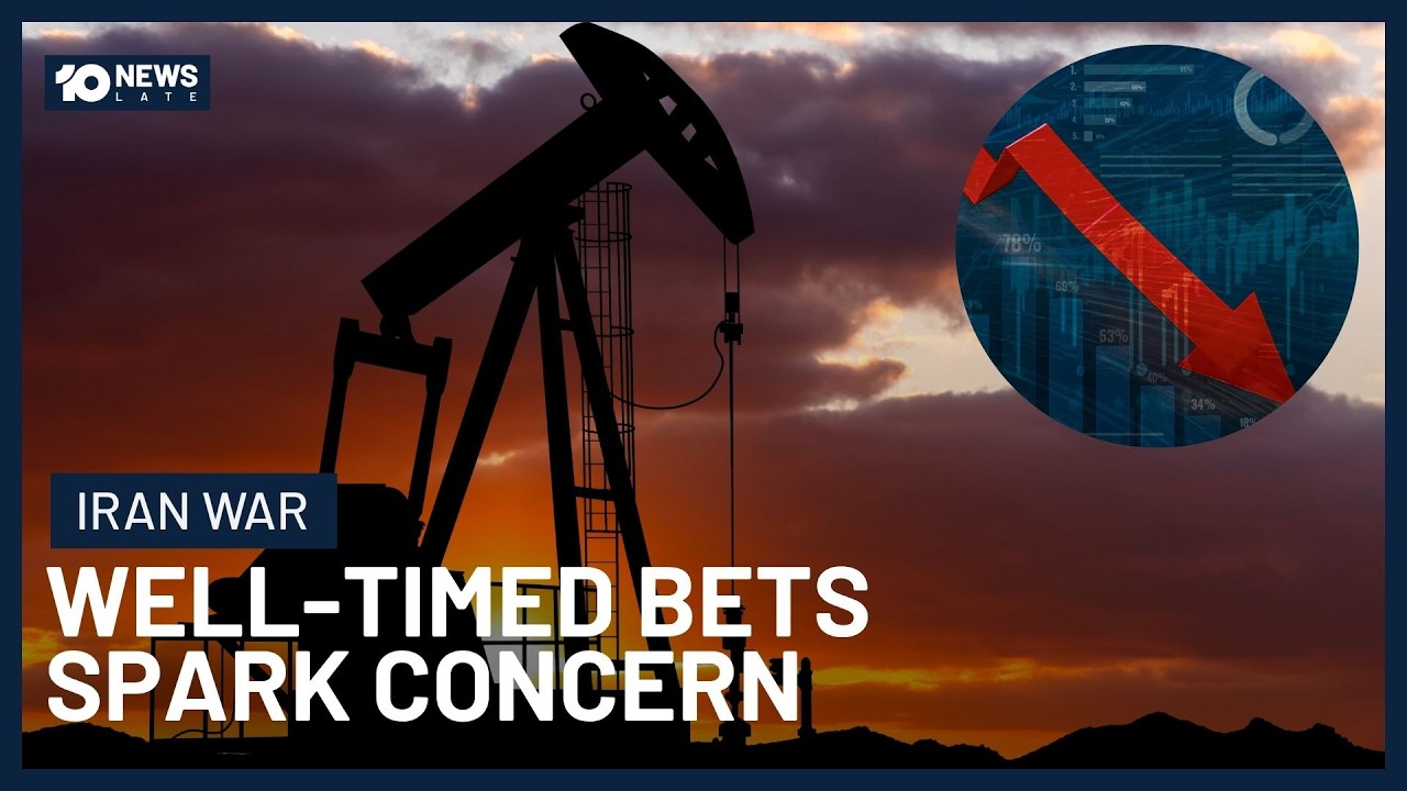 $580m Bet On Oil Prices Placed 15 Minutes Before Trump’s Iran Post | 10 News