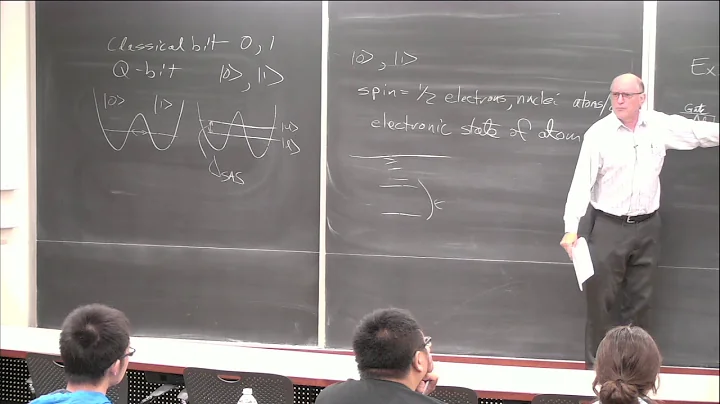 Steven Lyon, Overview of quantum computing and phy...