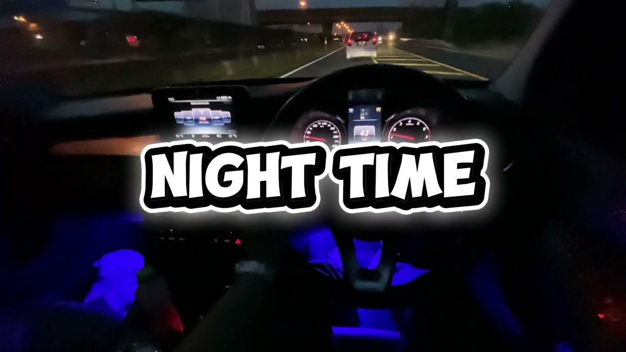 Day ☀️ VS Night 🌙 driving mode #mercedesbenz #automobile #w205 #carlover #passion #video 