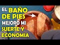 LIMPIA TU VIDA Y ENERGIA - 🦶️ BAÑO DE PIES CON AGUA Y SAL - Quitar Mala Suerte, Bloqueos, Envidias 🕯