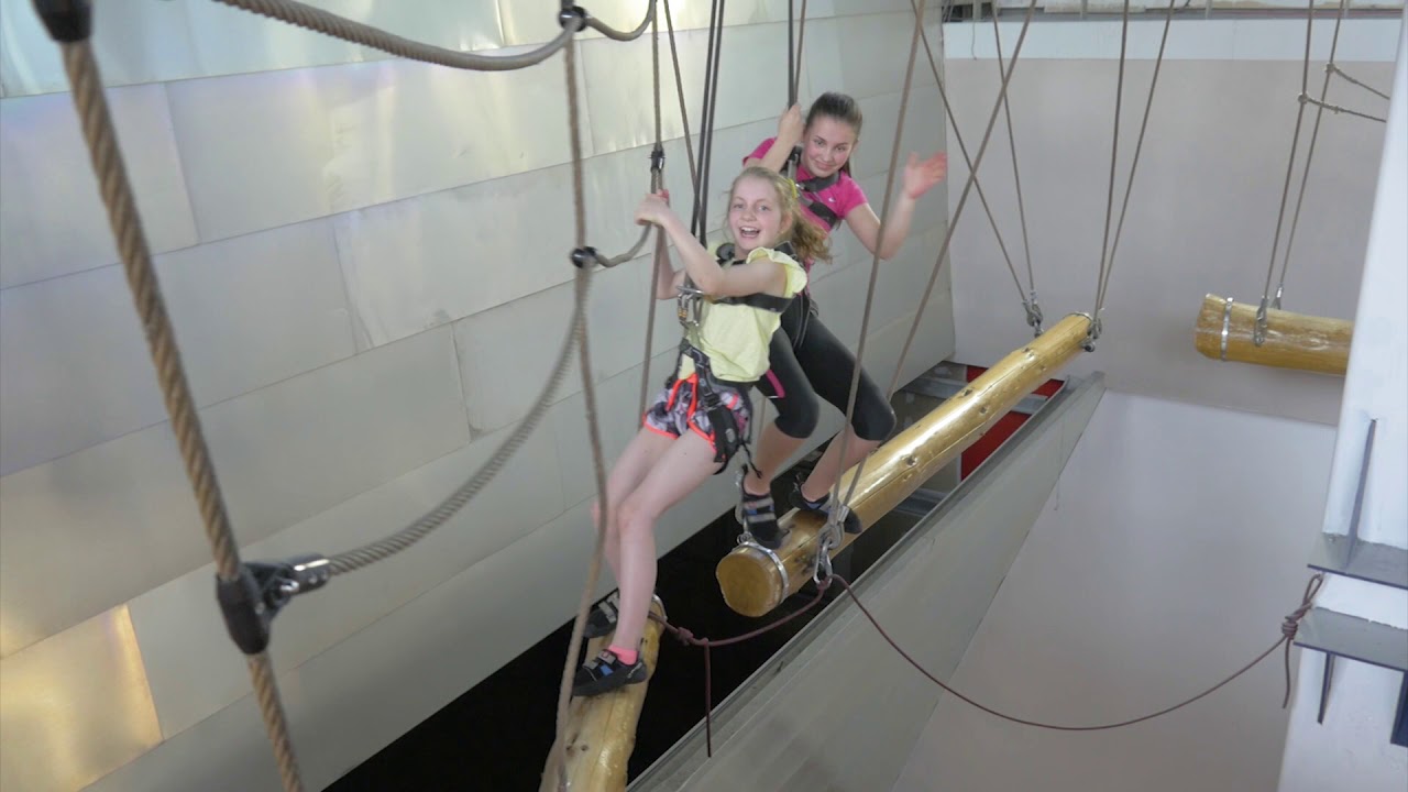 The Sky park at Climbzone in SOAR, intu, Braehead