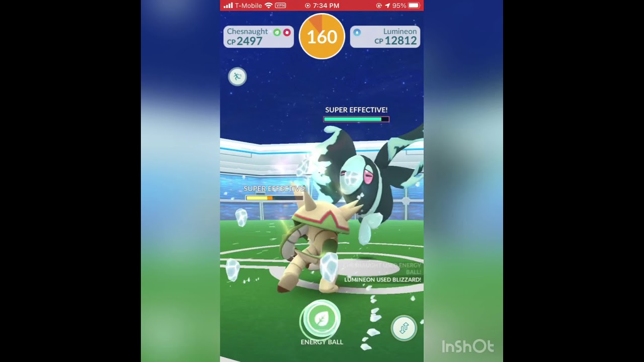 Pokémon Go Solo Tier 3 Lumineon Raid