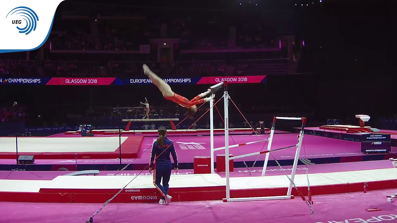 Ana PEREZ (ESP) - 2018 Artistic Europeans, qualification bars