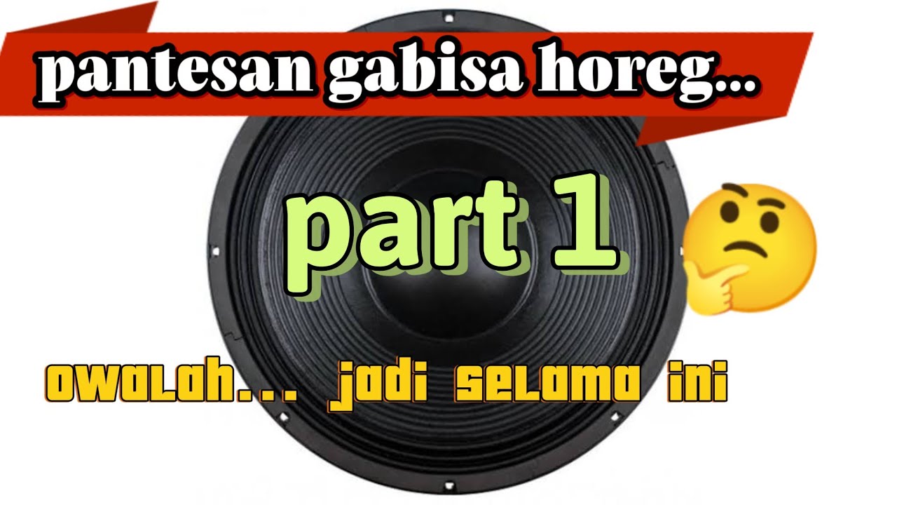 cancel pada sound system || kensel pada sound system