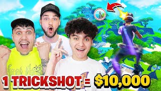 First to Hit a Trickshot Wins $10,000 (FaZe Vs Ali A)