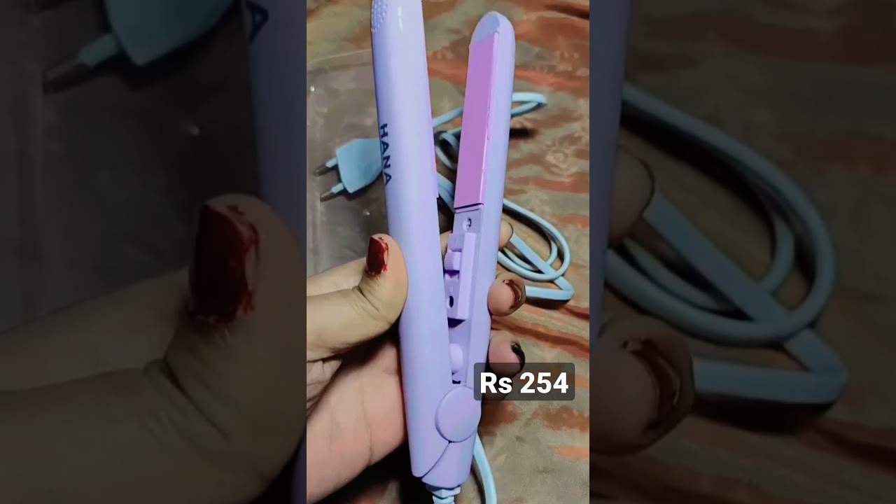 Cute Mini Hair straightener messho 