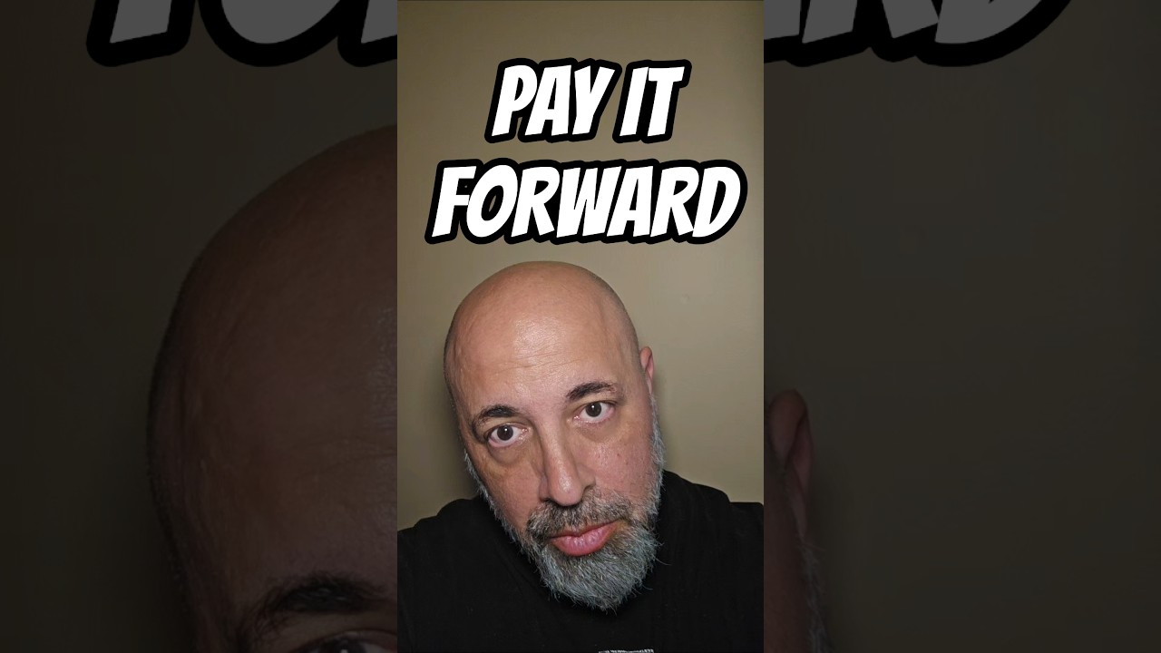 PAY IT FORWARD #payitforward #people #generous #danregancomedy