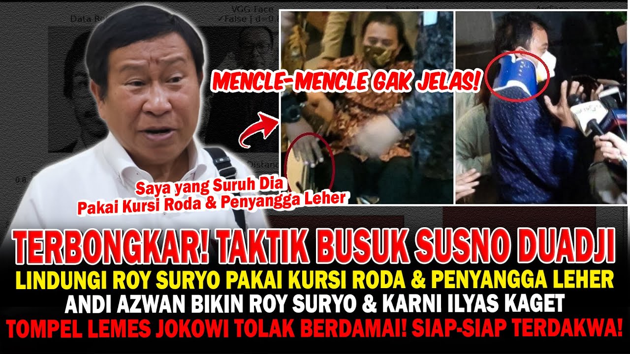 Terbongkar! Susno Duadji Ingin Lindungi Roy Suryo cs Pakai Cara Ini!
