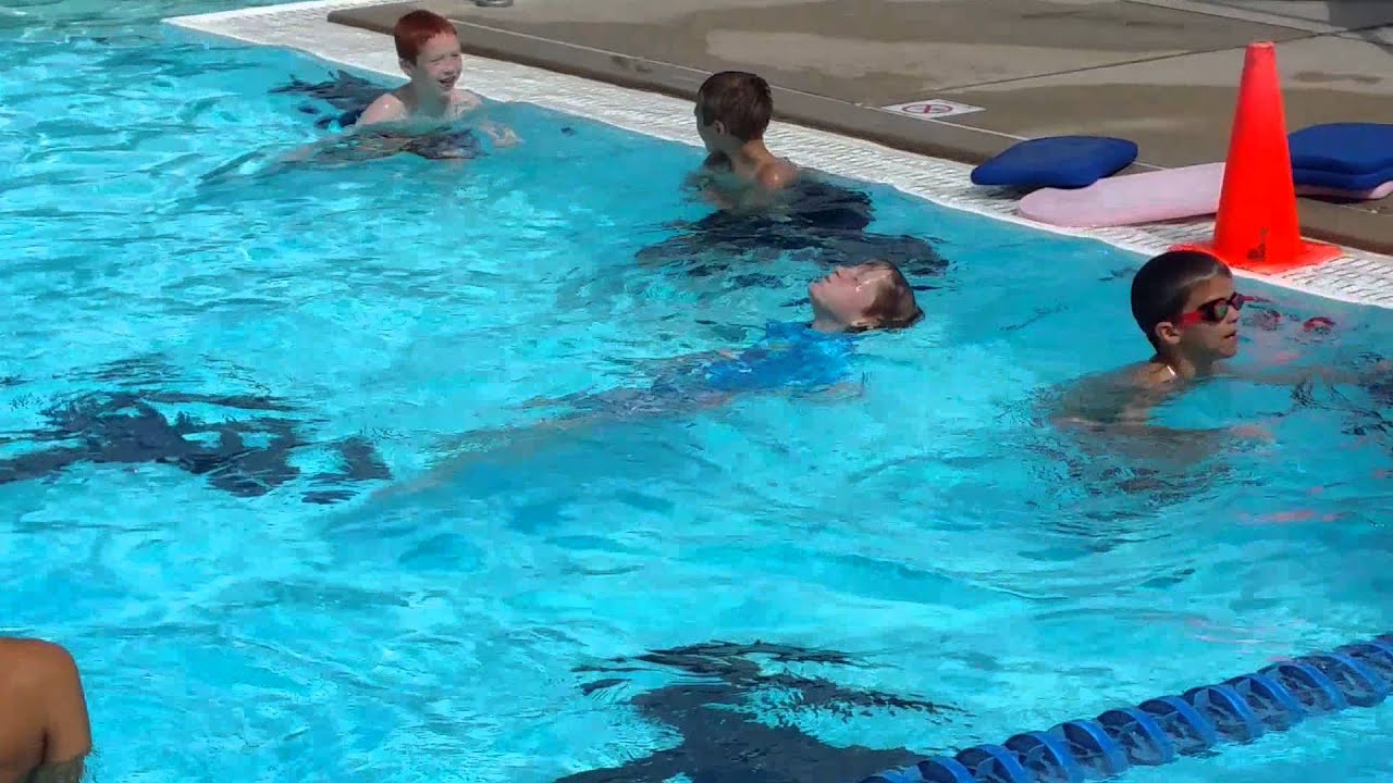 Maxs elementary backstroke!
