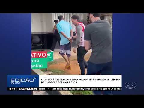 Dupla é presa suspeita de tentar matar ciclista para roubar bicicleta durante trilha -17/10/2026