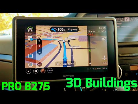 TomTom PRO 8275 3D Buildings & Roundabout instructions