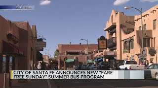 City of Santa Fe announces new Fare Free Sunday bus program