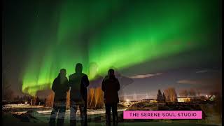 (10 Minutes) Calm Chill Beautiful Music with Stunning Aurora Borealis Visuals to Sleep, Unwind