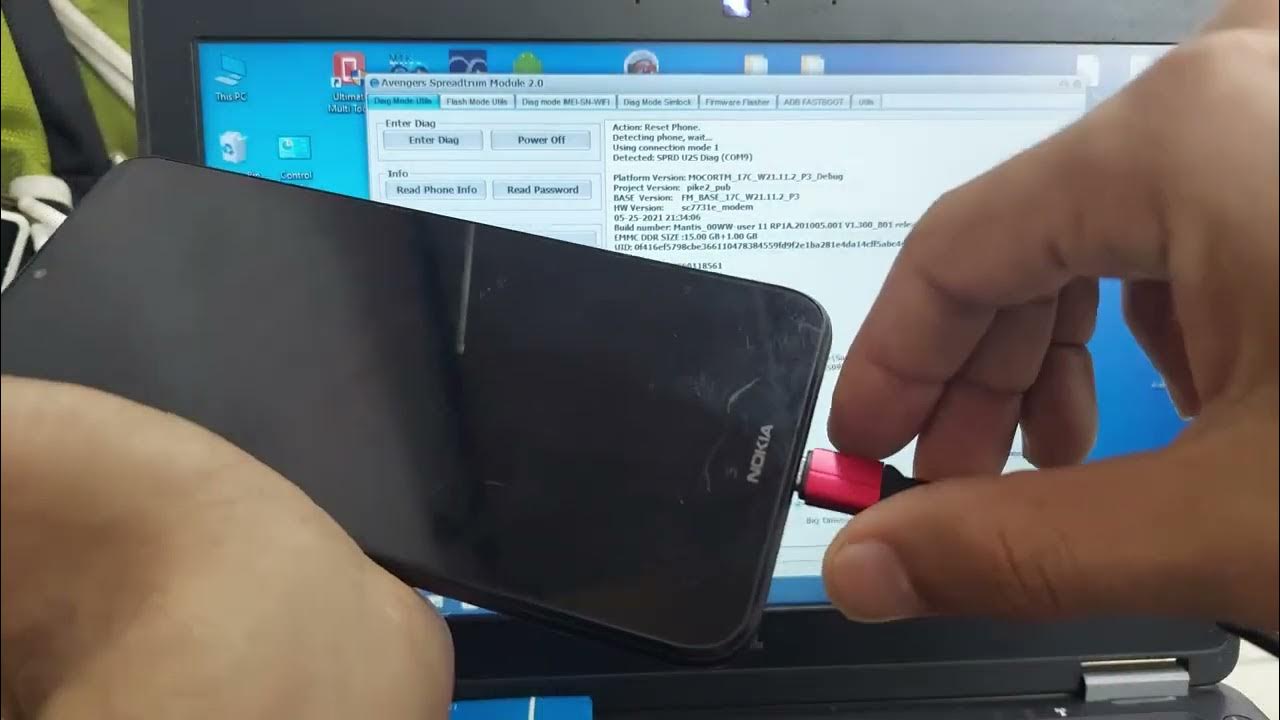 Hard reset Nokia C10 - YouTube