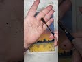 This painting will calm your mind in 30 seconds, Watercolor Sunset Speed Art #painting #relaxingart