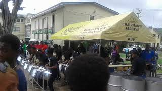 Steel Pan In Castries - St.lucia Carnival 2019