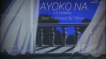Lit shawty - AYOKO NA (Official lyrics visualizer)