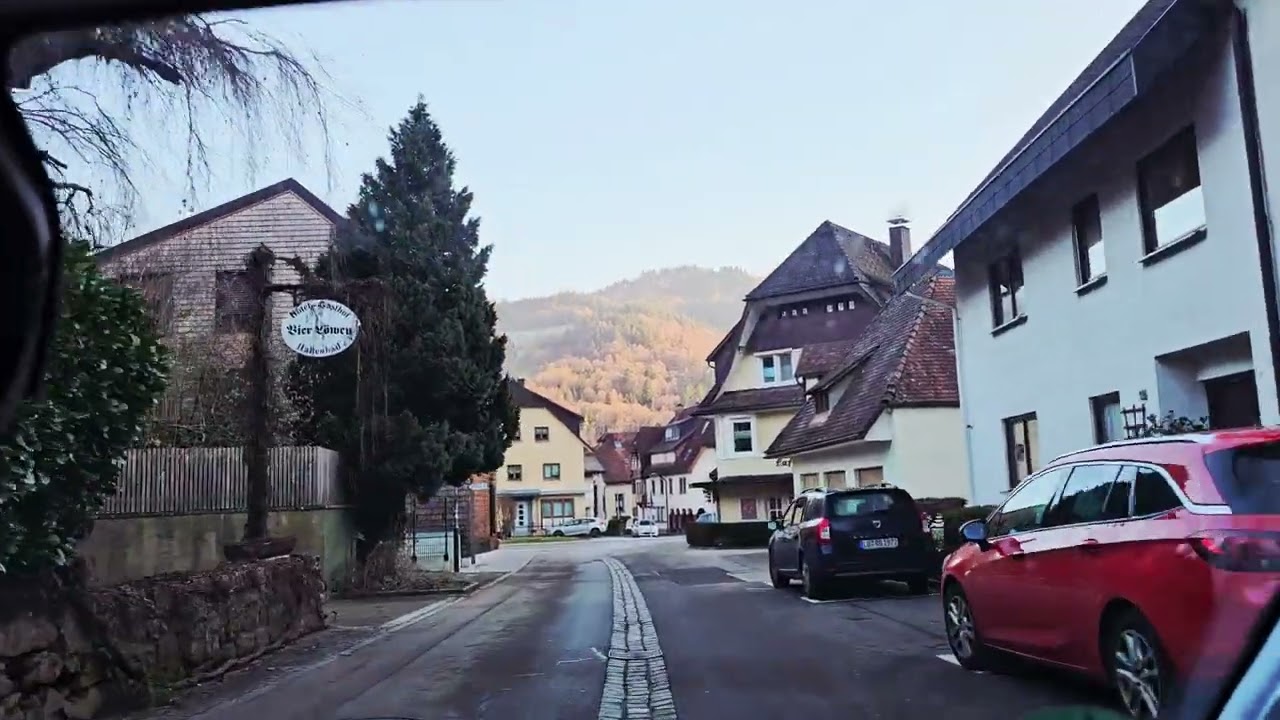 Dezembersonne in Schönau – Eine ruhige Fahrt durch den Schwarzwald