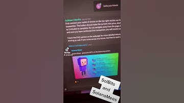 Solana NFTs - SolBits and Solana Mees (like MeeBits)