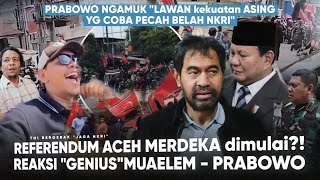 Bendera Aceh dikibarkan “Gubernur Mualem Beri Reaksi GENIUS” Prabowo Lawan kekuatan ASING PECAH NKRI