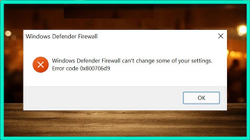 Windows Defender Firewall Can