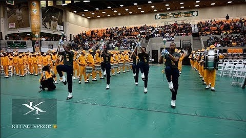 North Carolina A&T University Marching In @ the 2019 Band Brawl