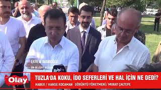 İbb Başkani Ekrem İmamoğlu Tuzlada Konuştu