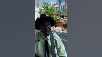 Thumbnail of Curtis Alexander busking at the Rymon Auditorium #countrymusic #busking #shorts #nashville