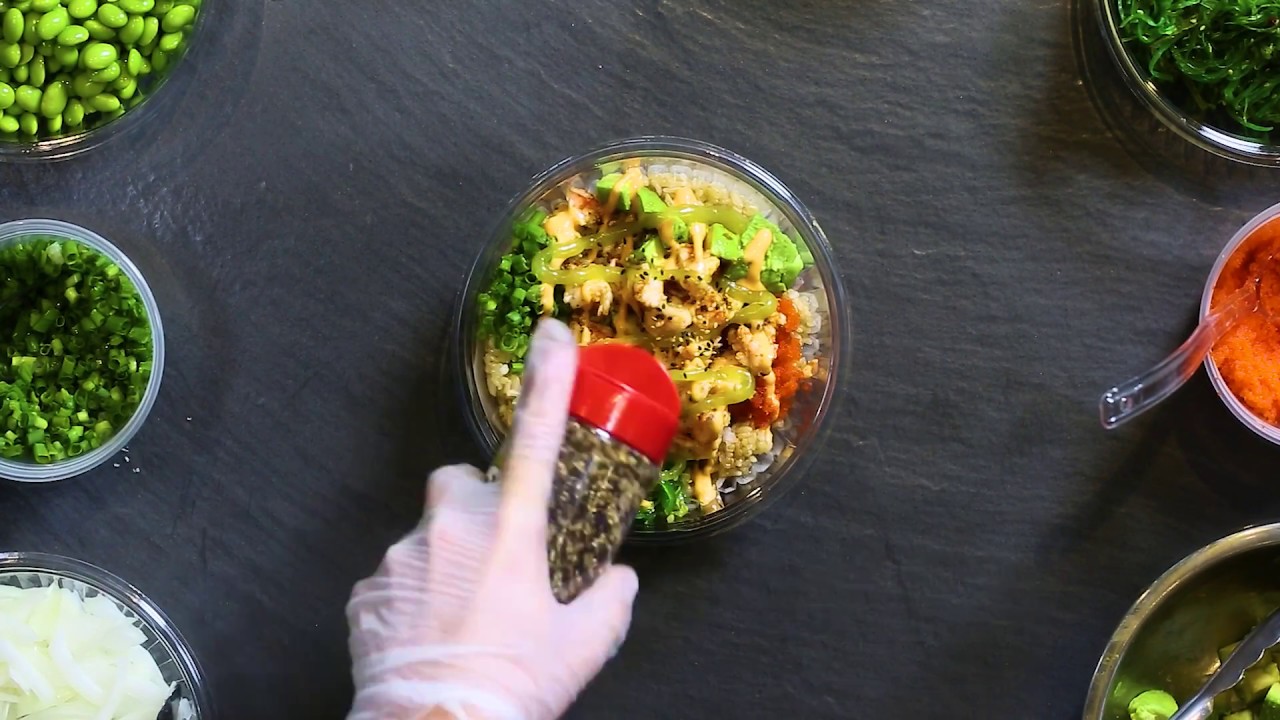 Try "The Haole" Signature Poké Bowl at Poke Bros. in Columbus, OH