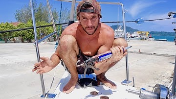 Our Bad Ass Bow Upgrade | Sailboat Refit (Sailing Nandji) Ep 131