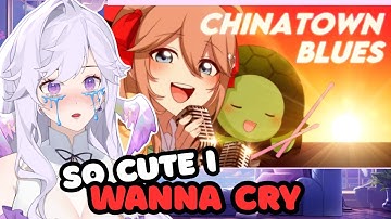 THE BEST FATHER DAUGHTER DUO|Vtuber Reacts to Chinatown Blues - Neuro & Vedal (Official Cover Video)