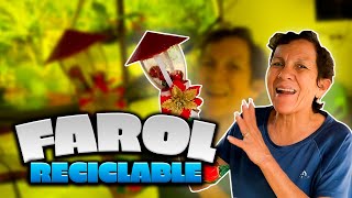 Download Lagu Farol navideño reciclable paso a paso | Manualidades de Navidad MP3
