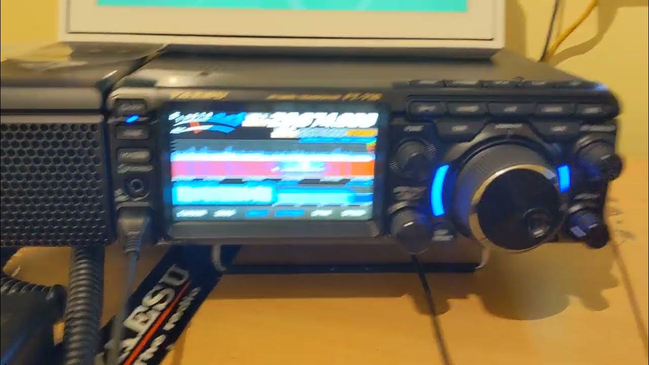 Yaesu ft 710 wsjt x ft8 success youtube