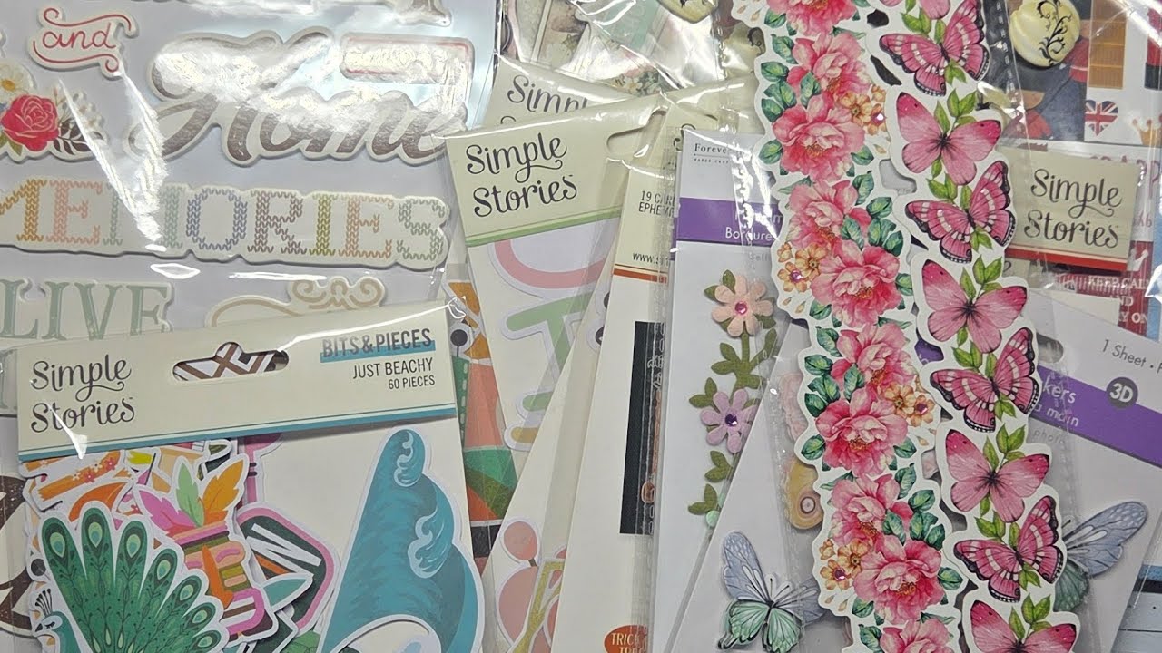 HUGE 2025 Scrapbook Expo haul!!!