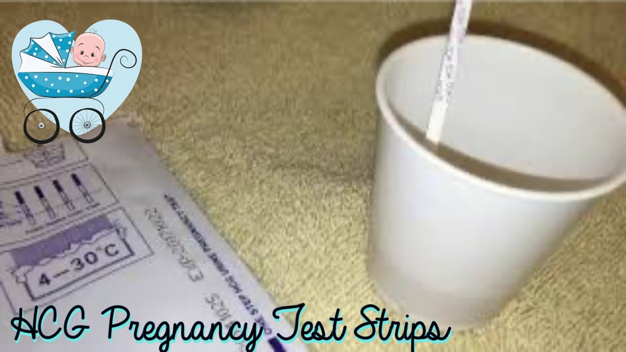 HCG Pregnacy Test Strips Real Live Test YouTube HCG Pregnacy Test Strips Real Live Test YouTube