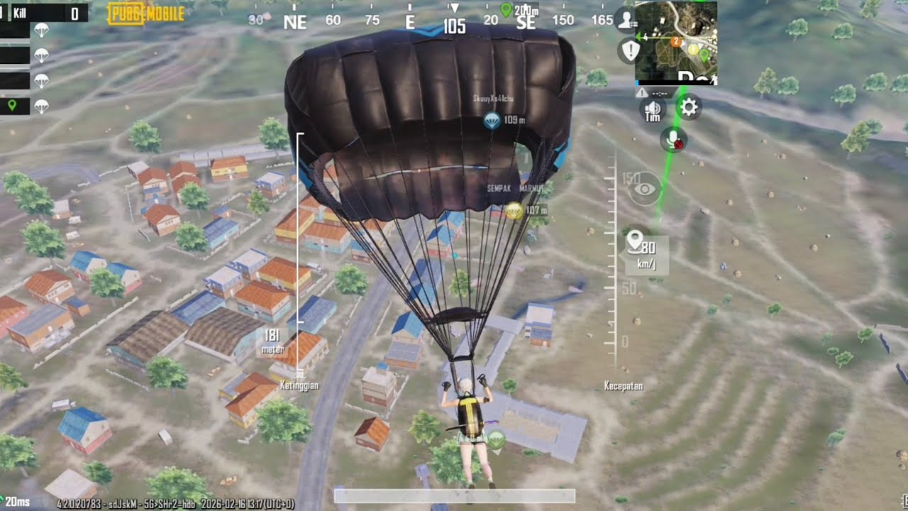 TRIO VS SQUAD PERTARUNGAN AKHIR ZONA POCHINKI !!!..bertemu sultan pesawat